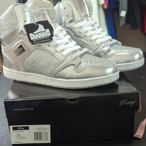 Pastry Women's Silver High-Top Sneakers